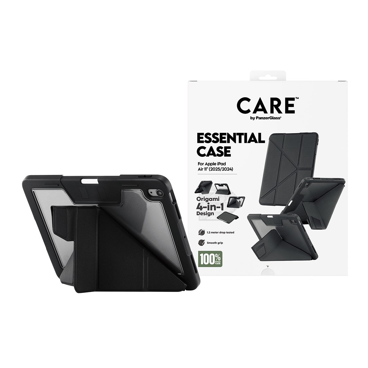 CARE by PanzerGlass® TPU Essential Case Sort iPad Air 11